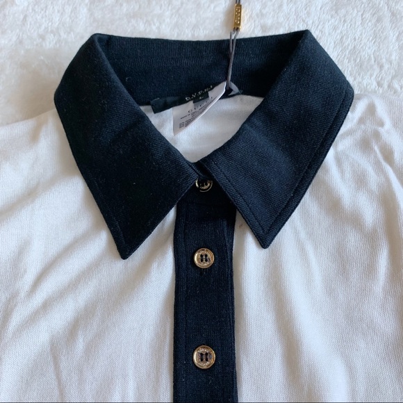 NWT Authentic Gucci Cashmere Blend Sleeveless Polo - Picture 3 of 6